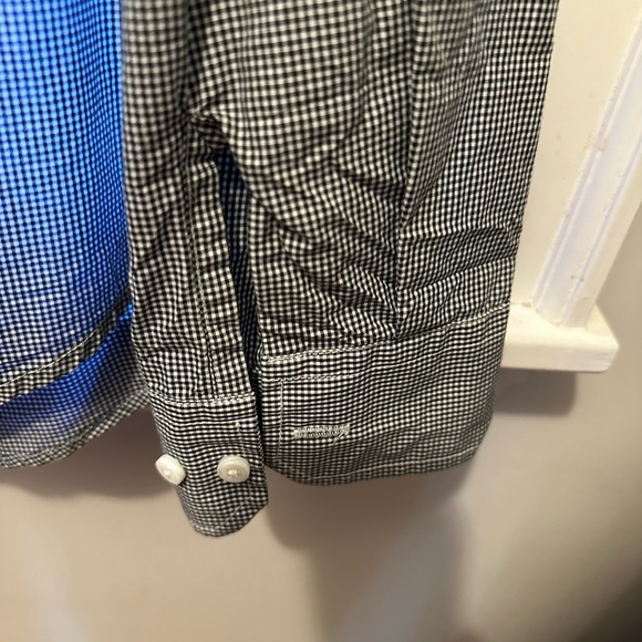 J. Mclaughlin Women Black and white checked Button Up  size 12 - Picture 10 of 10